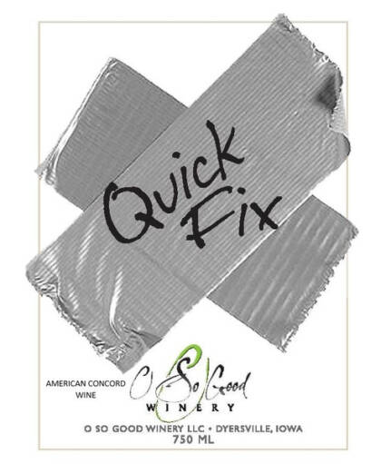 duck tape with the words Quick Fix scribbled in sharpie