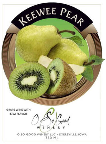 blend of kiwi and pears