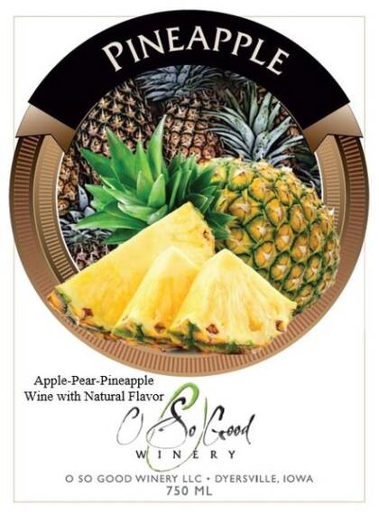 fresh cut pineapple